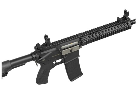 Гвинтівка страйкбольна Evolution Recon Superlite MK18 Mod 1 10.8" Carbontech AEG 6 мм Black Фото 3